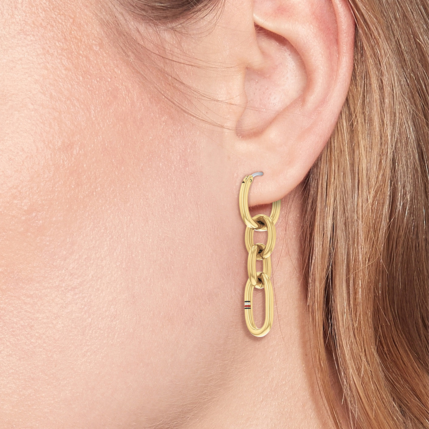 Tommy Hilfiger Jewels Gold Drop Earrings TJ2780786