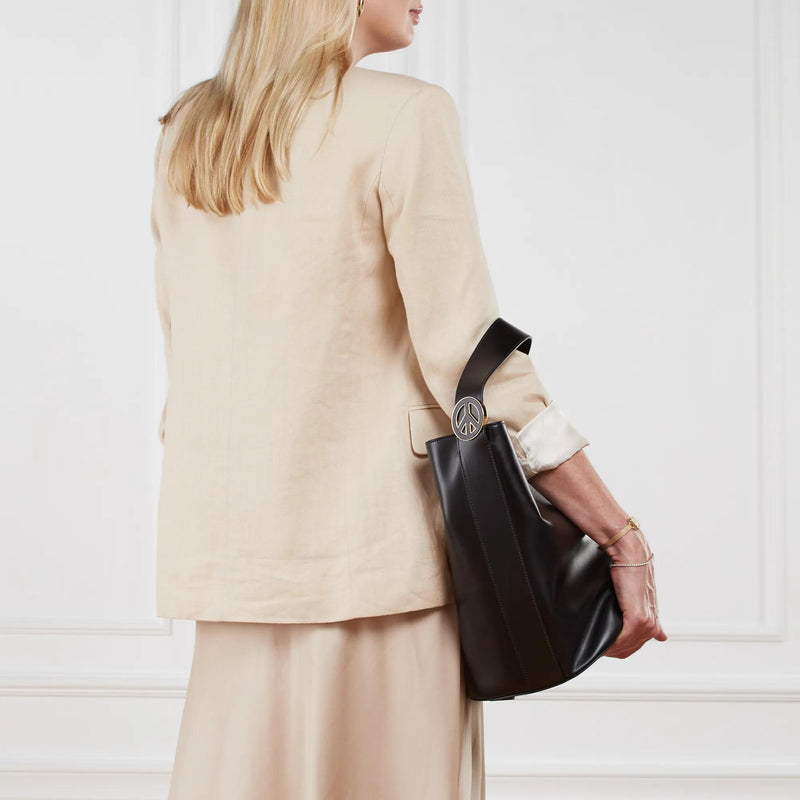 Moschino Black Shoulder Bag 2001-A0346408-zoom-