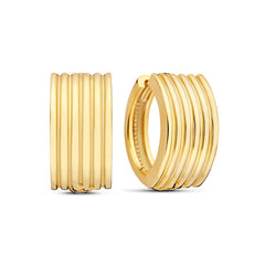 Beloro Jewels La Rinascente Amelie 9 karat gold hoop earrings BO360107