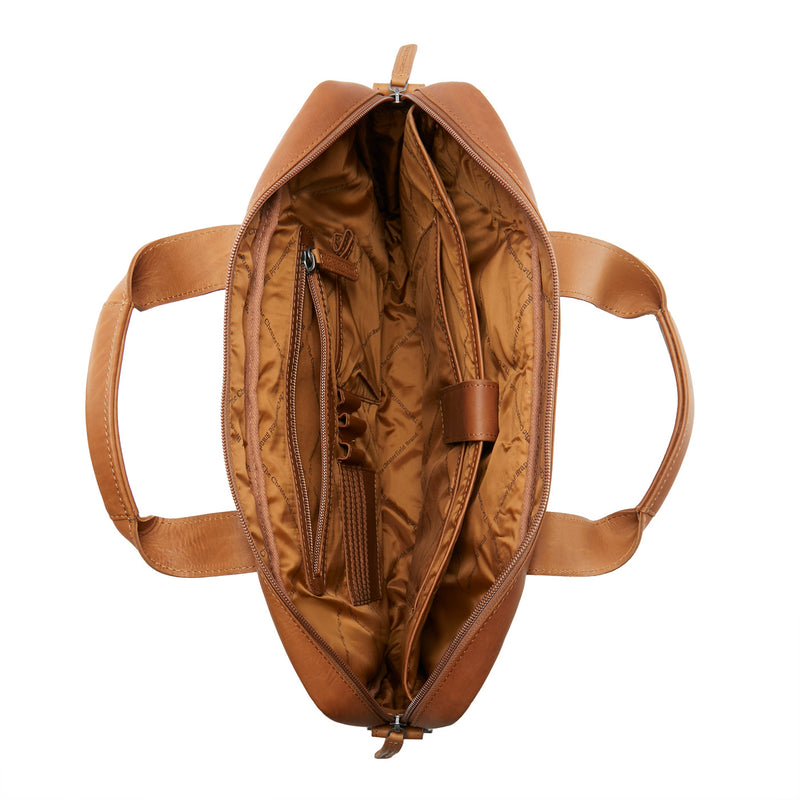 The Chesterfield Brand Calvi  Sac Ordinateur Cognac C40.103331-zoom-