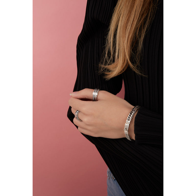 Buddha to Buddha Barbara Unisexe Bague Argent BTB609-16-zoom-