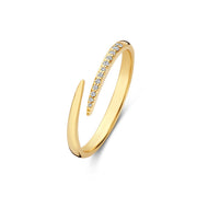 Isabel Bernard De la Paix Flavie bague en or 14 carats avec diamant 0.08 ct IBD330034-54