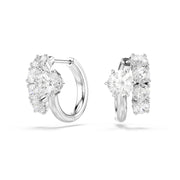 Swarovski Boucles d'oreilles Matrix Crash argentées 5753572