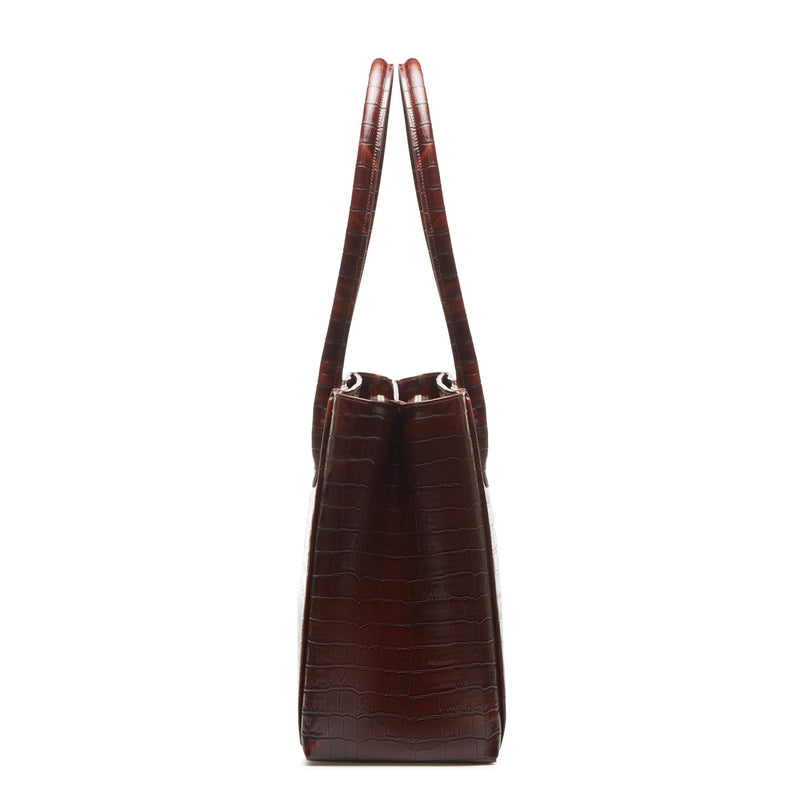 Isabel Bernard Honoré Sac à Main Marron IB25006-zoom-
