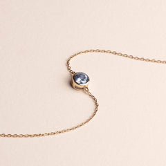 Violet Hamden Venus 925 Sterling Silver Gold-coloured BraceletwithBirthstone VH320010-JUL