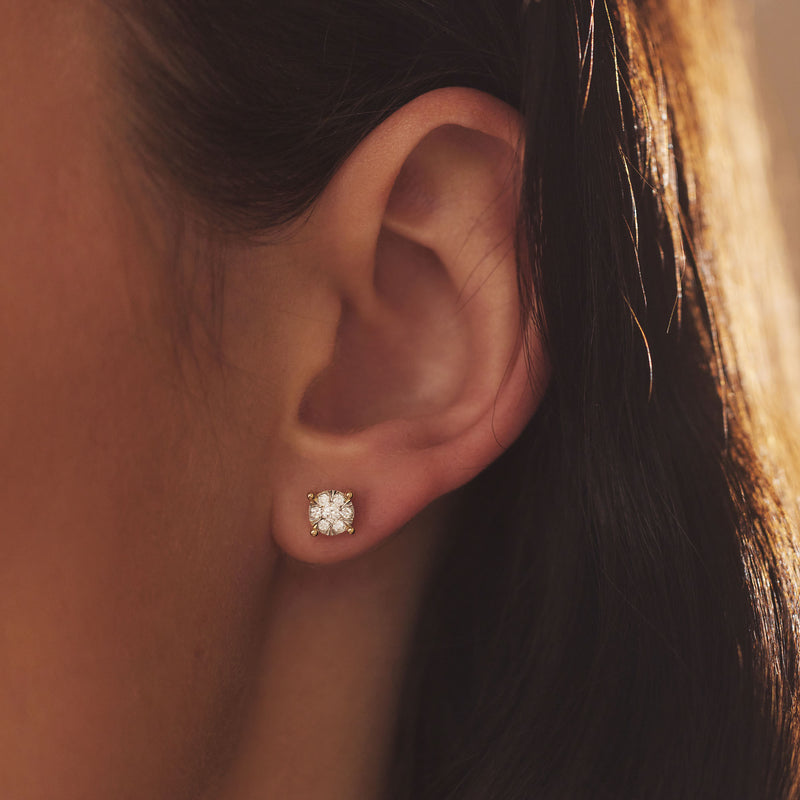 Isabel Bernard De la Paix Boucles d'oreilles Or 14 carats IBD360013-zoom-