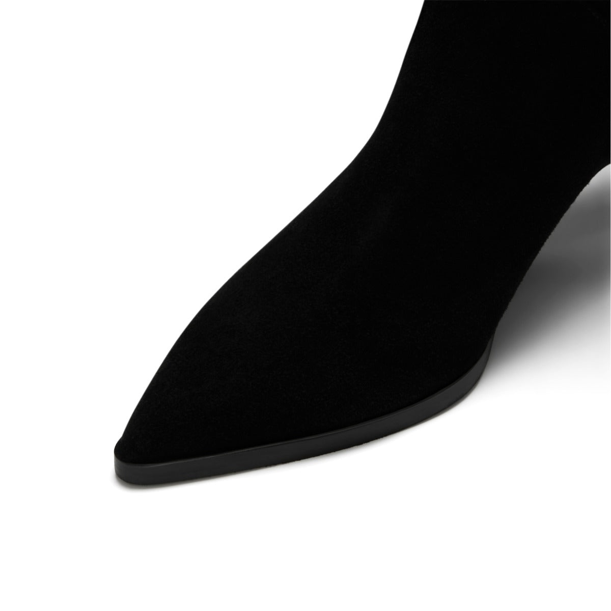 Isabel Bernard Vendôme Margot Black Suede Boots IB54005-101-37