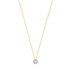 Isabel Bernard De la Paix Viviane 14 karat gold necklace with diamond IBD350031