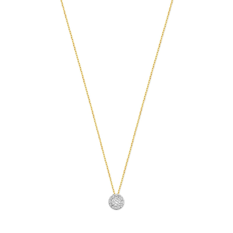 Isabel Bernard De la Paix Collier De la Paix Viviane en or 14 carats avec diamant IBD350031-zoom-