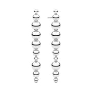 Sif Jakobs 925 Sterling Silver Bormio Lungo Earrings SJ-E2740