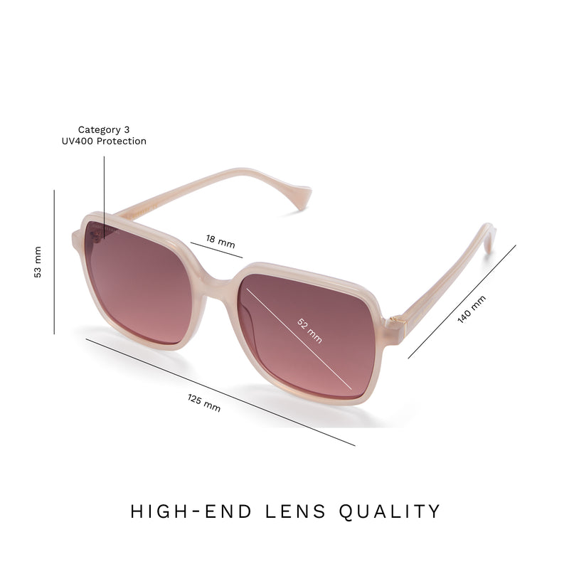 Isabel Bernard La Villette Femmes Lunettes de Soleil Rose IB400000-20-20-zoom-