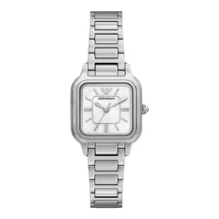 Emporio Armani Square White Dial Watch AR11742