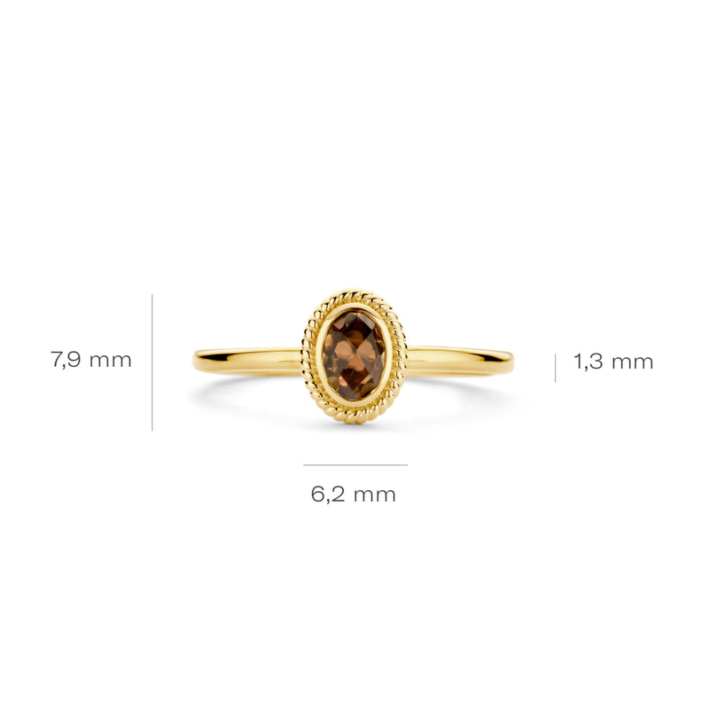 Blush Bague Or 14 carats 1239YBQ/52-zoom-