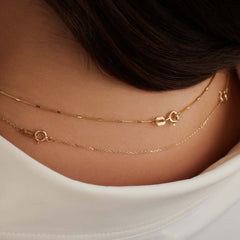 Isabel Bernard Rivoli Nicole 14 Carat Golden Necklace verlengstuk IB340106