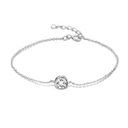 Violet Hamden Venus Bracelet en Argent 925 Sterling avec Pierre de Naissance VH320009-JAN