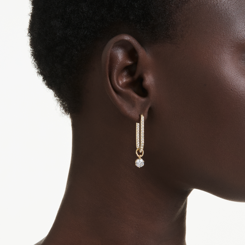 Swarovski Constella Boucles D'Oreilles Couleur Or 5728587-zoom-