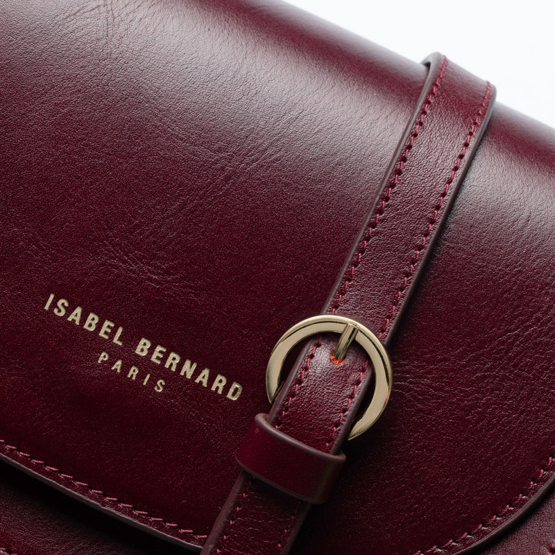 Isabel Bernard Montmartre Sac Besace Rouge IB21111-zoom-